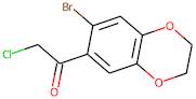 1-(7-Bromo-2,3-dihydro-1,4-benzodioxin-6-yl)-2-chloro-ethanone