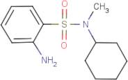 2-Amino-N-cyclohexyl-N-methylbenzenesulphonamide