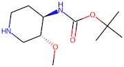 trans-4-(Boc-amino)-3-methoxypiperidine