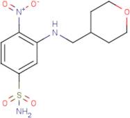 3-Nitro-4-(((tetrahydro-2H-pyran-4-yl)methyl)amino)benzenesulfonamide