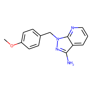 1-[(4-methoxyphenyl)methyl]pyrazolo[3,4-b]pyridin-3-amine