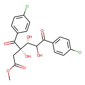 (3S,4R)-Methyl 3-(4-chlorobenzoyl)-6-(4-chlorophenyl)-3,4,5-trihydroxy-6-oxohexanoate