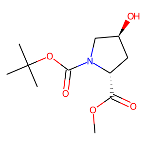 1-tert-Butyl 2-methyl (2R,4S)-4-hydroxypyrrolidine-1,2-dicarboxylate