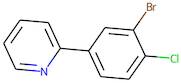 2-(3-bromo-4-chlorophenyl)pyridine