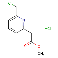 Methyl 2-[6-(chloromethyl)-2-pyridyl]acetate hydrochloride