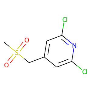 2,6-Dichloro-4-[(methylsulfonyl)methyl]pyridine