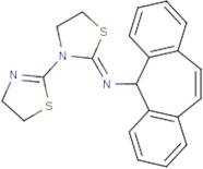 N-(3-(4,5-Dihydrothiazol-2-yl)thiazolidin-2-ylidene)-5H-dibenzo[a,d][7]annulen-5-amine