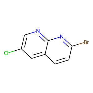 2-Bromo-6-chloro-1,8-naphthyridine