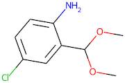 4-Chloro-2-(dimethoxymethyl)aniline