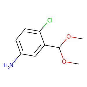 4-Chloro-3-(dimethoxymethyl)aniline