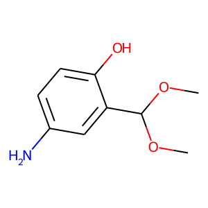 3-(Dimethoxymethyl)-4-hydroxyaniline