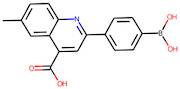 2-(4-Dihydroxyborane)phenyl-4-carboxy-6-methylquinoline