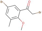 5-Bromo-2-Methoxy-3-methylphenacyl bromide