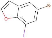 5-Bromo-7-iodobenzofuran