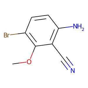 6-Amino-3-bromo-2-methoxybenzonitrile