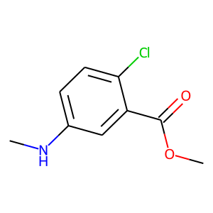 Methyl 2-chloro-5-(methylamino)benzoate