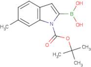 6-Methyl-1H-indole-2-boronic acid, N-BOC protected