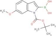 6-Methoxy-1H-indole-2-boronic acid, N-BOC protected