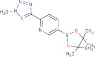 2-(2-Methyl-2H-tetrazol-5-yl)pyridine-5-boronic acid, pinacol ester