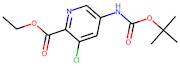 Ethyl 5-(BOC-amino)-3-chloropicolinate