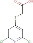 2-[(2,6-Dichloropyridin-4-yl)thio]acetic acid
