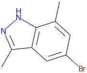 5-Bromo-3,7-dimethyl-1H-indazole