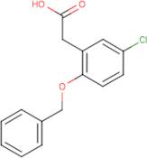 2-Benzyloxy-5-chlorophenyl acetic acid