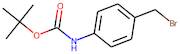 4-(Bromomethyl)aniline, N-BOC protected