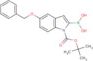 5-Benzyloxy-1H-indole-2-boronic acid, N-BOC protected