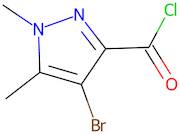 1,5-Dimethyl-4-bromopyrazole-3-carbonyl chloride