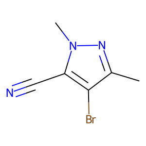 4-Bromo-1,3-dimethyl-1H-pyrazole-5-carbonitrile