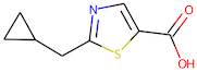 2-(Cyclopropylmethyl)-1,3-thiazole-5-carboxylic acid