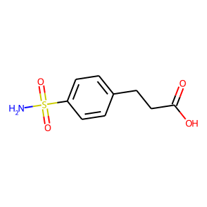 3-[4-(Sulphamoyl)phenyl]propanoic acid