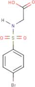 [(4-Bromophenyl)sulphonylamino]acetic acid