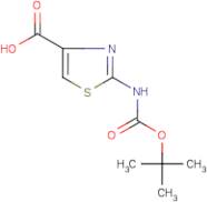 2-Amino-1,3-thiazole-4-carboxylic acid, 2-BOC protected