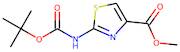 Methyl 2-amino-1,3-thiazole-4-carboxylate, 2-BOC protected