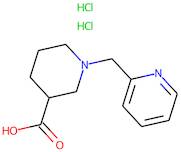 1-[(Pyridin-2-yl)methyl]piperidine-3-carboxylic acid dihydrochloride