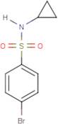 4-Bromo-N-cyclopropylbenzenesulphonamide