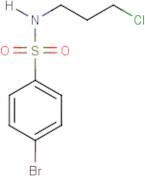4-Bromo-N-(3-chloropropyl)benzenesulphonamide