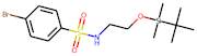 4-Bromo-N-[2-(tert-butyldimethylsilyloxy)ethyl]benzenesulphonamide