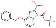 4-Benzyloxyindole-2-boronic acid, N-BOC protected