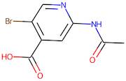 2-Acetamido-5-bromoisonicotinic acid