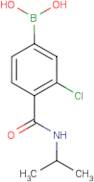 3-Chloro-4-(N-isopropylcarbamoyl)benzeneboronic acid