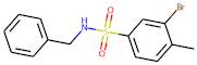 N-Benzyl-N-3-bromo-4-methylbenzenesulphonamide