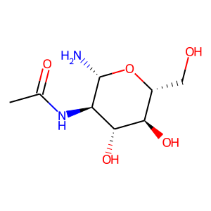 2-Acetamido-1-amino-1,2-dideoxy-β-D-glucopyranose