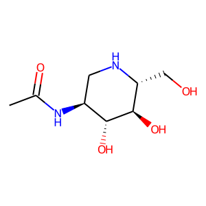 N-[(3S,4R,5R,6R)-4,5-Dihydroxy-6-(hydroxymethyl)piperidin-3-yl]acetamide