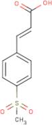 3-[4-(Methylsulphonyl)phenyl]-(2E)-propenoic acid