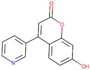 7-Hydroxy-4-(pyridin-3-yl)coumarin