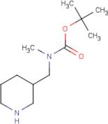 3-[(Methylamino)methyl]piperidine, 3-BOC protected