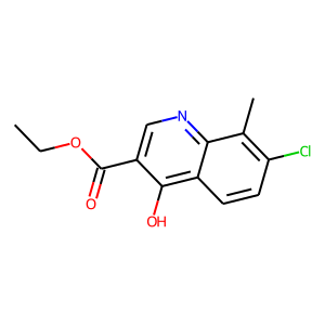 Ethyl 7-chloro-4-hydroxy-8-methylquinoline-3-carboxylate